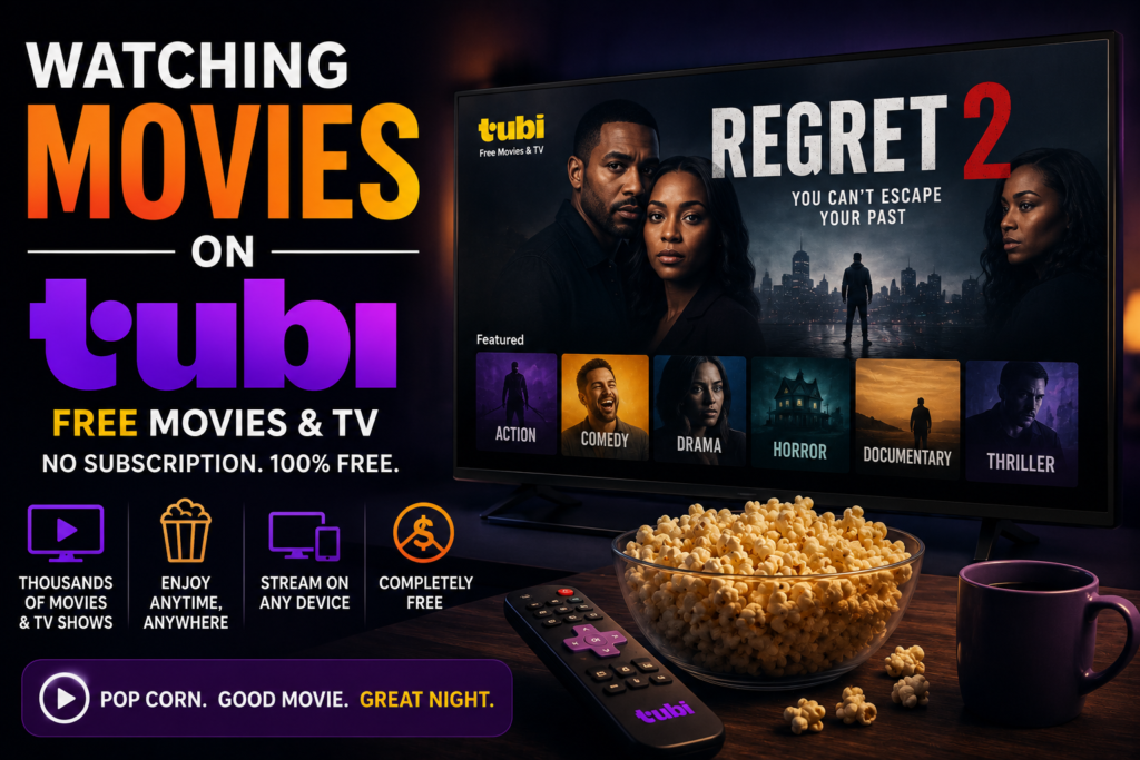 Watching movies on Tubi