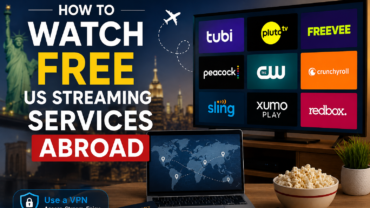 watch free US streaming services abroad