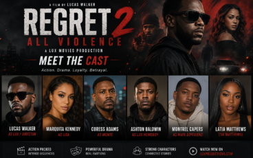 Regret 2 All Violence cast poster