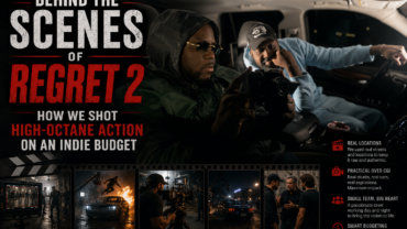 Behind the Scenes of Regret 2 action movie setup